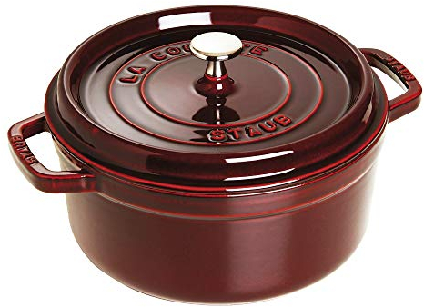 Staub Cocotte en fonte ronde 4L Grenadine