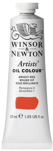 Winsor & Newton 37ml Artists' Oil Colour - Bright Red