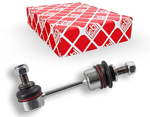 febi bilstein 33491 Verbindungsstange mit Sicherungsmuttern, 1 Stück | Kompatibel mit: BMW 5, 5 Touring, 6, 6 Cabriolet