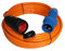 Adapterkabel CEE Stecker auf Schuko Gummikupplung PUR-Leitung H07BQ-F Panzerkabel 3G1,5 bis 3G2,5 IP44 5-50m (3G1,5; 20m)