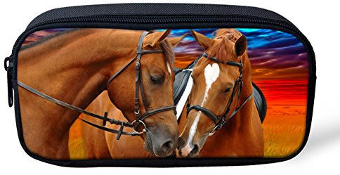 Coloranimal Fashion Tiere Kinder Federmäppchen, Tiermotiv S pferd
