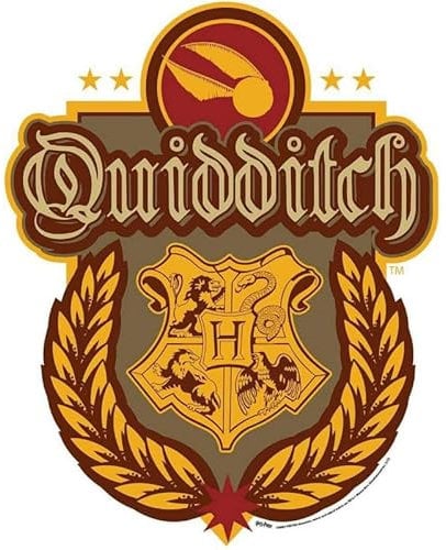 Quidditch Crest Wall Cut Out HARRY POTTER WIZARDING WORLD