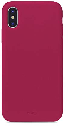 Puro Icon Cover iPhone XS Max Fuchsia