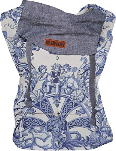 ByKay Click Carrier Reversible Wendbare Babytrage (Dark Jeans/Delfy)