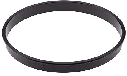 MatferBourgeat Exoglass Tart Ring - 240x25mm | Withstands commercial oven temperatures without warping, ensuring clean-cut pastry edges for busy bakeries.