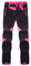 Angyu Unisex Thermique Pantalon Randonnée Doublé en Polaire Synthétique Softshell Outdoor Étanche Pantalon de Trekking Ski (Rose(Femmes), M)