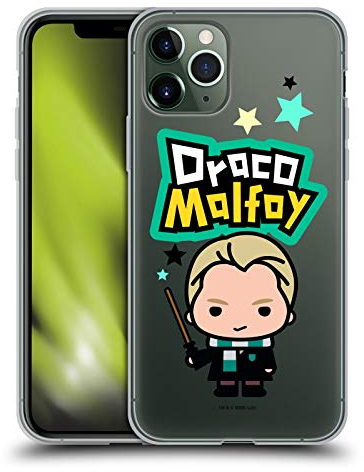 Head Case Designs Offizielle Harry Potter Draco Malfoy Deathly Hallows XXVIII Gelhülle [Militärischer Schutzgrad] Kompatibel Mit Apple iPhone 11 Pro Und Kompatibel Mit MagSafe