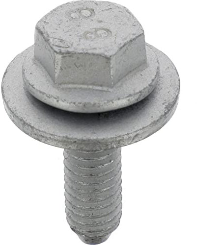 Restagraf - Vis Hexagonale à Embase Spéciales Carrosserie - Diam. M6-1.00 x 20 mm - Réf. 11226 - Compatible avec Dacia, Nissan, Renault - Sachet de 25, Gris