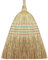 cleanling 128010 Reisstrohbesen, Gross, Länge 146cm, Breite 30cm, Strohbesen Natur, extra voll (Reisstroh - 5 Naht, 146x30x7,5cm; 10 Stück)