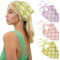 Molans Blumen-Bandanas, gehäkeltes Haar, 3 Stück, gestricktes Kopftuch, Gänseblümchen-Stirnband, Vintage-Stil, Kopftuch für Mädchen
