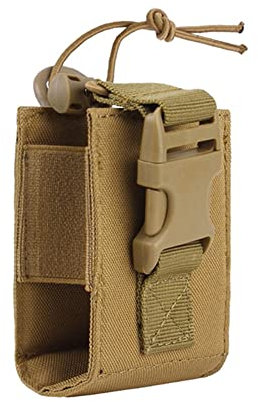 ACEXIER Tactical Molle Walkie Talkie Pouch Interphone Storage Bag Outdoor Molle Radio Pouch Walkie-Talkie Case Holder Accessary Bag