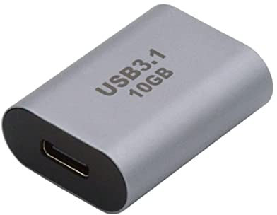 chenyang Adattatore USB 10 Gbps, USB C tipo C femmina a USB 3.0 tipo A femmina, adattatore di corrente dati per computer portatile, tablet e telefono