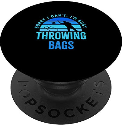 Besetztes Werfen von Taschen Cornhole Squad Hobby Sport PopSockets mit austauschbarem PopGrip