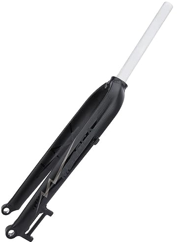 LHHL 26/27,5/29 Forcella Anteriore MTB Freno A Disco Rigido da 1-1/8Forcelle for Mountain Bike Perno Passante 15x110mm Senza Filettatura Tubo Dritto Forcelle (Color : Black+Gray, Size : 27.5)