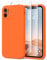 SuydanBox Magnetic for iPhone 11 Phone Case Silicone, Compatible with MagSafe, [Full Camera Protection][Screen Protector] Slim Shockproof Protective Case for iPhone 11 6.1, Neon Orange