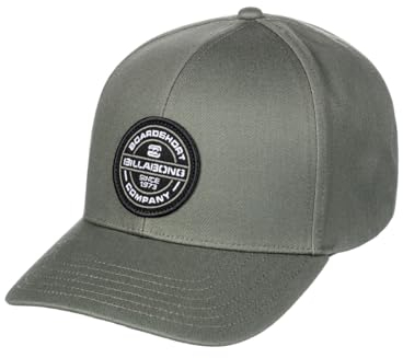 Billabong Men's Walled Snapback Cap, Military, Einheitsgröße