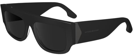 Victoria Beckham Unisex VB666S Sunglasses, 001 Black, 55
