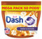ARIEL Dash 2-en-1 PODS Lessive Capsules, 50 Lavages , Ambre et Orchidée, Ultra Nettoyant Et Fraîcheur Longue Durée, Élimine Les Saletés et Taches Incrustées, Fabriqué en France