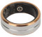 Health Monitoring Smart Ring Fitness Tracker for Men Women Silver Gold, Waterproof Sleep Camera Control (Size 9)