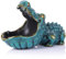 oliruim Bol en Forme de Crocodile Statue d'animal drôle d'entrée, décoration de Bureau, Porte-Bonbons en Forme de Bouche Grande pour Maison, Salon, boîte de Rangement