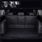 LiuROSE Full Wrap Leder Kofferraum Matte für 2023 Audi Q8 e-tron Sportback SUV,Leder Kofferraumwanne Schutzmatte Wasserdicht rutschfest Autozubehör,B-Black