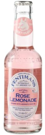 Getränke und Mixer 24 Einheiten Box Fentimans Rose Lemonade Kleine Flasche 20 cl