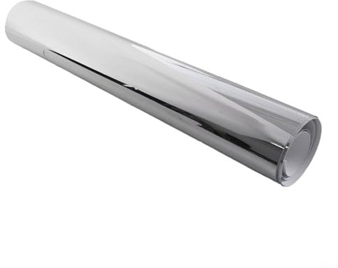 Hojas de calcomanías de pared extraíbles de 50 x 200 cm, para decoración del hogar, hojas de espejo flexibles, rollo de calcomanías sin espejo de cristal para manualidades, decoración de pared del