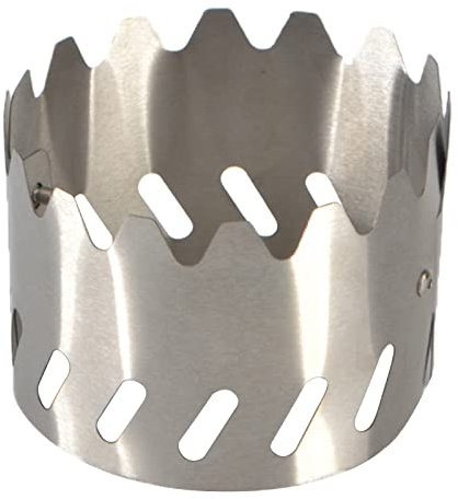 YHAILI Windschutz für Ofen, Windschutzscheibe, Edelstahl, Campingkocher, Windschutzscheibe, winddicht, Platte