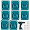 Pack of 8 Wall Mount Tool Holder for Makita 18 V, Power Tool Drilling Tools Holder Machine Holder, Screwdriver Holder with Screws, Holder Machine Holder Workshop Storage