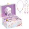 ProCase Kinder Musik Box Schmuckkästchen mit Spieluhr Einhorn, Schmuckschatulle mit Melodie für Mädchen (Box