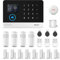 XNH 4G+WiFi Allarme Casa Senza Fili, 21 Pezzi Sistema di Allarme Casa, Antifurto Casa Wireless con Sensore per Porte e Finestre,Rilevatore di Movimento,Sirena,Telecomando, Compatibile con Alexa