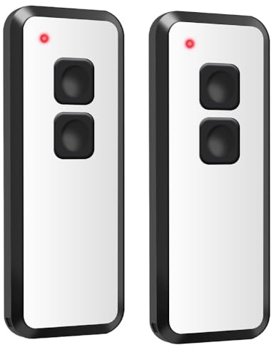 2pcs 433.92MHz Garage Door Remote Control Handheld Transmitter for NOVOFERM NOVOTRON 502 522 MAX43-2