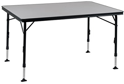 Crespo 1151410 CR ap-273 Tisch, Aluminium, schwarz, 130 x 85 cm