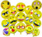 ballonfritz® Emoji Partyfotos Luftballon Set 15+2 - für einzigartige Bilder bei Hochzeit, Party, Geburtstag oder anderen Anlässen!