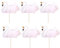 Amosfun Feder Kleine Schwan Cake Topper Party Geburtstag Cupcake Dessert Toppers Cupcake Picks Party Favors 10 STÜCKE