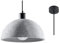 SOLLUX Hängelampe PABLITO Deckenbeleuchtung Betonlampe LED-Glühbirne Minimalistisches Design Einfache Installation Farbe Grau 40x40x115 cm