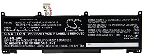 vhbw Batterie Compatible avec HP ProBook 450 G8, 650 G8 Ordinateur Portable Notebook (3850mAh, 11,4V, Li-polymère)