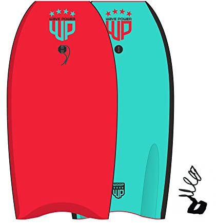 Wave Power Bodyboard Woop 42 Rot Türkis