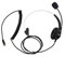 Auriculares de teléfono con cable RJ11 de 4 pines, monoaural, para centro de llamadas, auriculares BK, auriculares intraurales, estéreo, aislamiento de ruido, dispositivo de conducto de aire,
