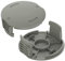 Lot de 2 cache-bobines de rechange F016F05320 compatibles avec Bosch EasyGrassCut 23, EasyGrassCut 26, EasyGrassCut 18, 18-230, 18-260, 18-26