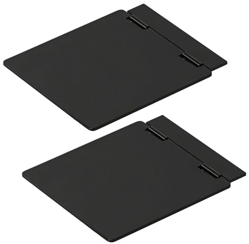 2pcs Central Thermostat Cover Panel Switch Protection Box Plastic Cover Protector Easy Install Black