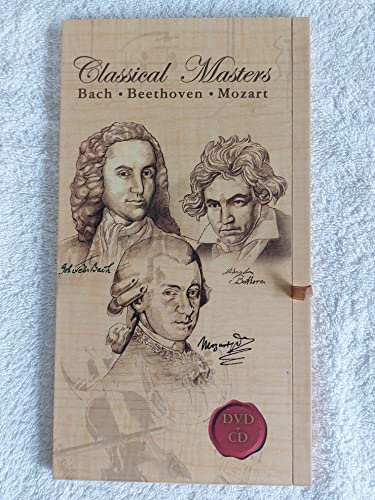 Classical Masters Bach Beethoven Mozart [2 DVDs]