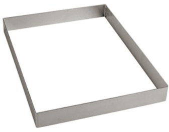 Paderno 47546-40 Rettangolo, in Acciaio Inox, 40 cm