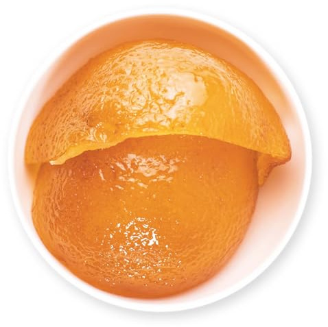 1001 Frucht - Orangeat am Stück, 1kg, Neue Ernte 2025, Aromatische Orangenschalen von Bitterorangen halbe Scheiben,Saftige Kandierte Früchte aus Italien, Backzutat für Christstollen Osterbrot
