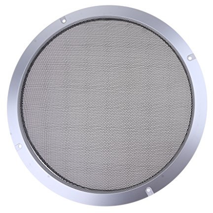 Sharplace Lautsprecher Gitter Grill, Lautsprecher Abdeckung Schutzgitter Dekorgitter, 10 Zoll