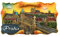 Kühlschrankmagnet, Motiv: Karlsbrücke, Motiv: Vltava, Praha, Tschechische Republik, Reiseaufkleber, Souvenir, Heim- und Küchendekoration, Prag, Tschechische Republik, Kühlschrankmagnet