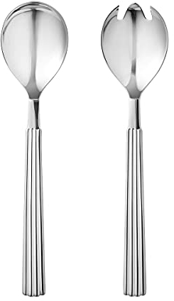 Georg Jensen Bernadotte Salad Set, Stainless Steel