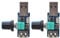 2 Pcs 5V USB Fan Stepless Speed Controller Regulator with Switch Speed Module Fan Speed Governor Cooling Mute Multi-Gear Wind Speed Regulator for Office Home