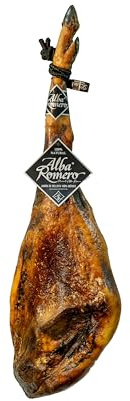 Jamón 100% Ibérico de Bellota ALBA ROMERO | Peso aproximado de 7.5 KG | Pieza entera
