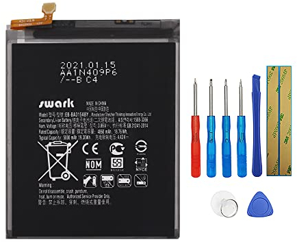 SWARK EB-BA315ABY Akku Kompatibel mit Samsung Galaxy A31 (A315F), Galaxy A32 4G (A325F), Galaxy A22 (A225F) with Tools